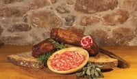 Coppa stagionata al vino rosso metà 1kg