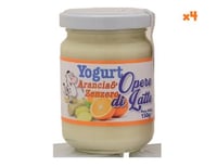 Yogurt all'Arancia e Zenzero 150g, 4 pezzi
