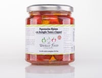 Peperoncini Ripieni con Tonno e Capperi Sottolio 290g