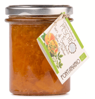 Composta di pesche e fiori di sambuco BIO 210g