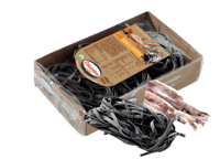 Tagliatelle al nero di seppia all’uovo 250g