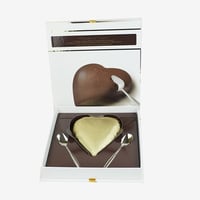 Peccati di Cuore - Cuore di Gianduia con 2 cucchiaini 300g