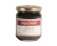 Mostarda di cipolle rosse 220g