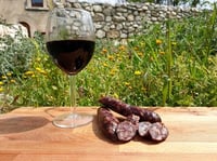 Salsiccia di Cinghiale e Maiale Nero al Montepulciano 165g