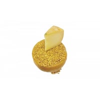 Cimbro cheese aged with beer whole form