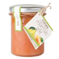 Biologische compote van grapefruit en peren 210 g