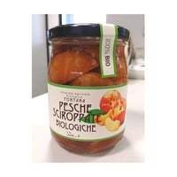 Organic peaches in syrup 550g