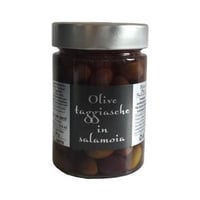Whole Taggiasca olives in brine 280g