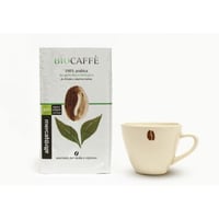 BioCoffee, 100% Arabica, gemalen voor biologische mokka en espresso
