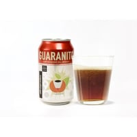Bebida carbonatada de guaraná Guaranito em latas