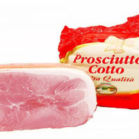 Gekookte ham van hoge kwaliteit, halve vorm, 4 kg