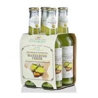 Bebida siciliana de mandarim verde 275ml Caixa com 4 garrafas