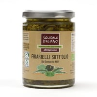 Friarielli in olive oil BIO Solidale Italiano 285g