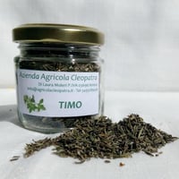 Dried thyme in a 20g jar