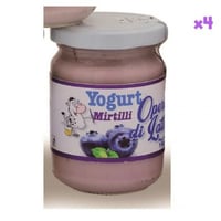 Blueberry yogurt 150g, 4 pieces