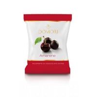 Dragees Sour cherries covered with fine cocoa 18 flowpack