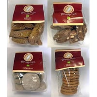 Classic cantucci, cacao cantucci, cavallucci and biscuits