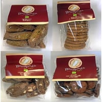 Cantucci classics, cantucci with cocoa, biscuits and chocolate biscuits