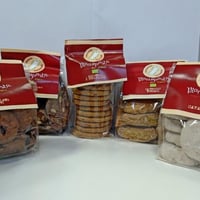Biscuits sucrés artisanaux typiques de la Toscane, paquets de 5
