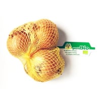 Organic golden onions 2 nets of 500g