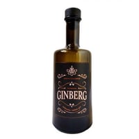 Ginebra artesanal Ginberg con bergamota, 500 ml
