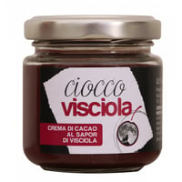 Smeerbare crème met chocolade en visciola-wijn van Cioccovisciola, 100 g