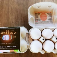 Livorno white eggs, size S, pack of 6