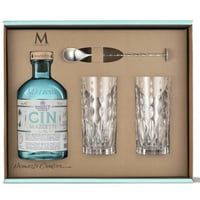 Gin Mazzetti 700ml pack with 2 glasses