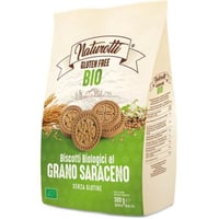 Biscoitos de trigo sarraceno orgânicos Naturotti sem glúten 300g