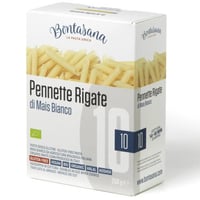 Organic white corn pennette rigate 250g