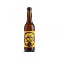 Golden Ale, cerveza artesanal sin filtrar, 500 ml