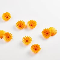 Orange hydrangea flower decoration 250 pieces