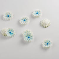 Blue hydrangea flower decoration 250 pieces