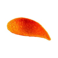 Orangefarbene Waffel in Tropfenform, Paprikageschmack - 60 Stück