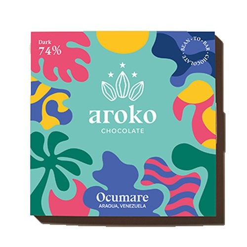 Barra de chocolate amargo Ocumare 74%