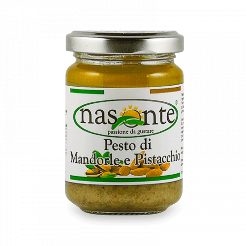 Pesto di mandorle e pistacchio 130g