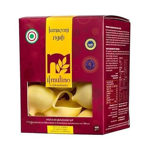 Semolina de trigo duro Gragnano lumaconi 400g