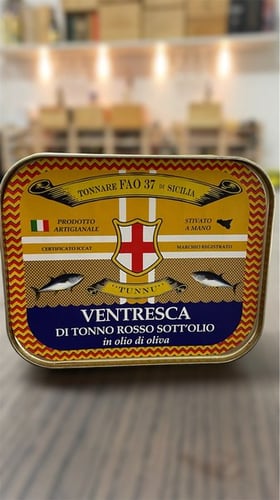 Ventresca di Tonno Rosso sott’olio in olio di oliva 330g