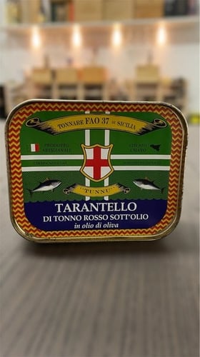 Tarantello di Tonno Rosso sott’olio in olio di oliva 330g