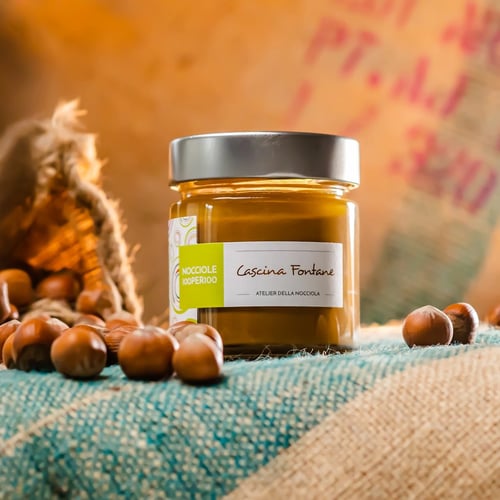 Geroosterde IGP-hazelnootpasta uit Piemonte 200 g