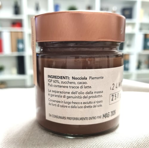 Hazelnootpasta Delizia 250g