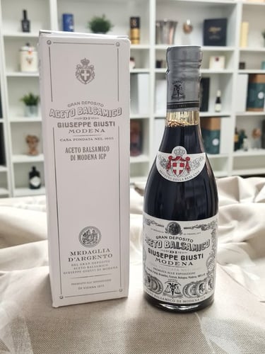 Balsamico-azijn uit Modena IGP „1 zilveren medaille” - Acetaia Giusti