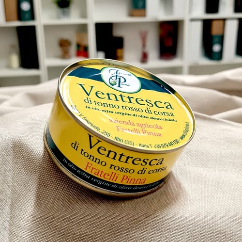 Ventresca de atún rojo en aceite Bosana EVO deshuesado 160 g