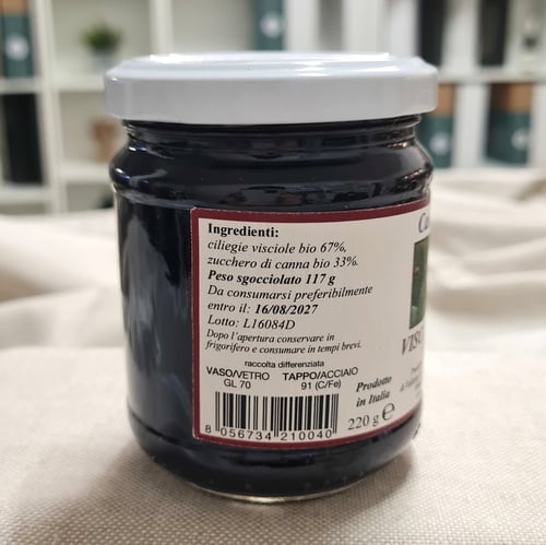 Zure kers of zure kersen in de zon 220 g