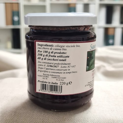 Confettura Extra di Visciole BIO Serenella 220g