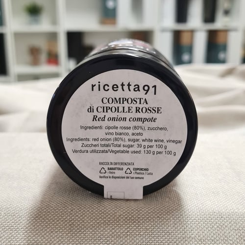 Compote van rode ui 160 g