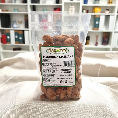 Mandorle di Sicilia sgusciate 150g