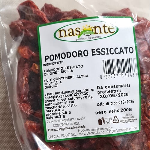 Dried Sicilian tomatoes 200g