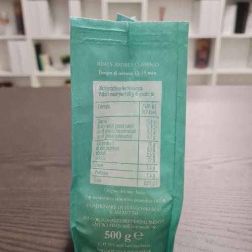 Sant'Andrea klassieke rijst 500 g