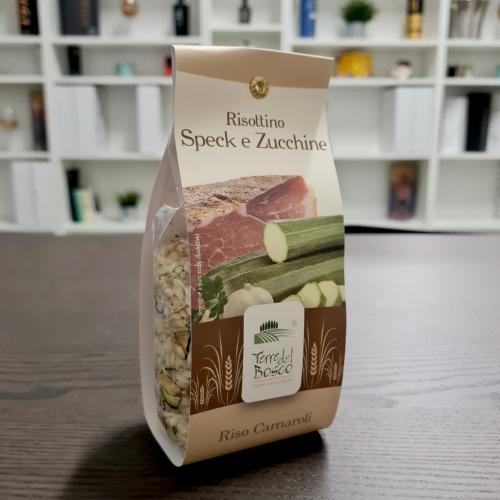 Kant-en-klare risotto met spek en courgette 250 g